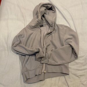 brandy melville periwinkle crystal hoodie